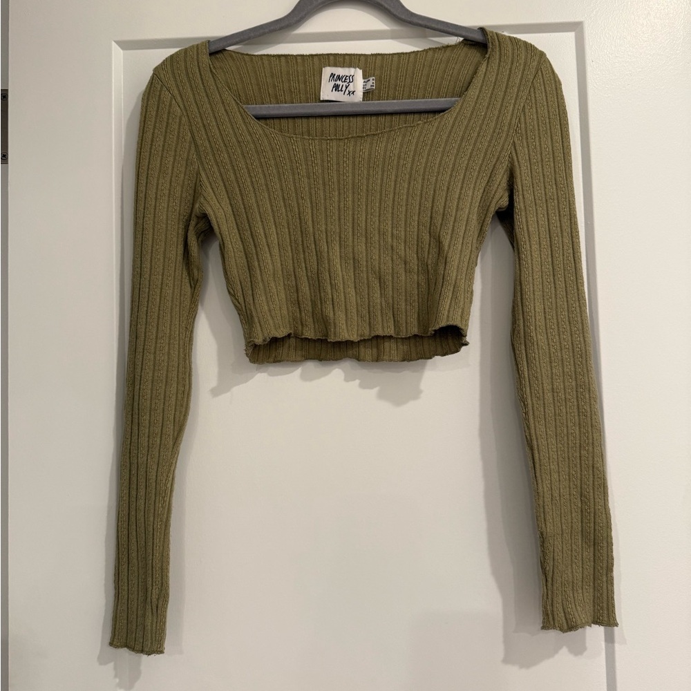 Process Polly Cropped Long Sleeve